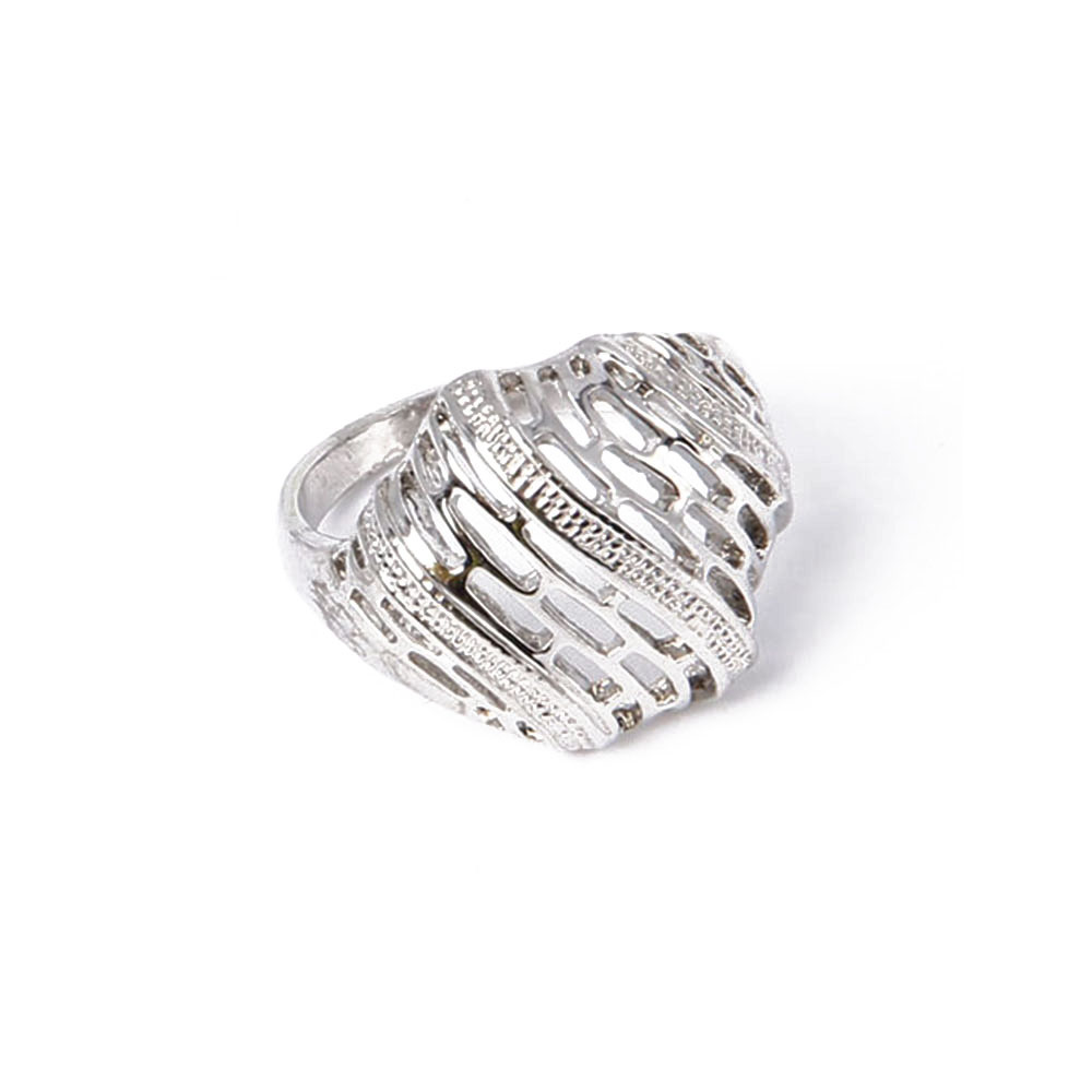 Sample Available Fashion Jewelry Silver Ring with Rhinestone
