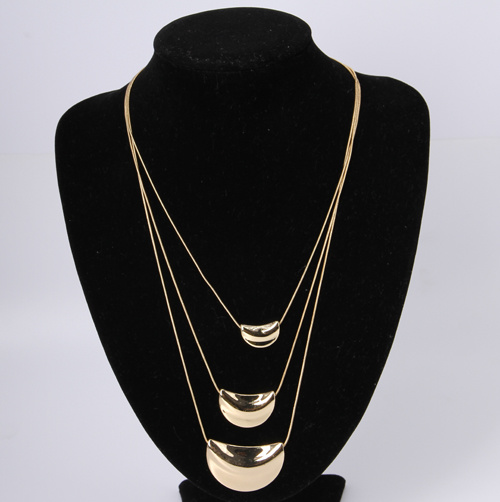 Fashion Jewelry Gold Charms Long Necklace