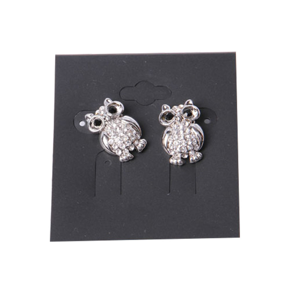 Personalised Fashion Jewelry Silver Owl Pendant Earrings