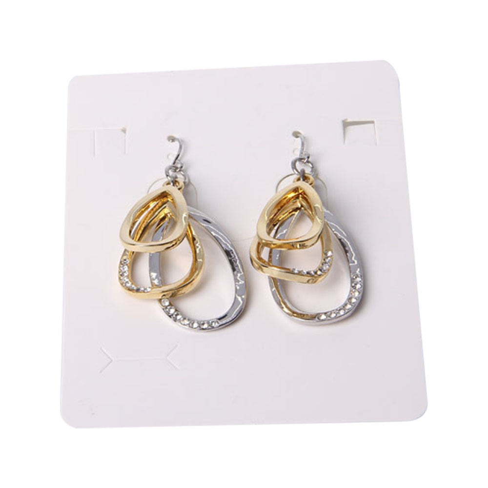 Fashion Jewelry Earrings with Gold Rhodium Plated