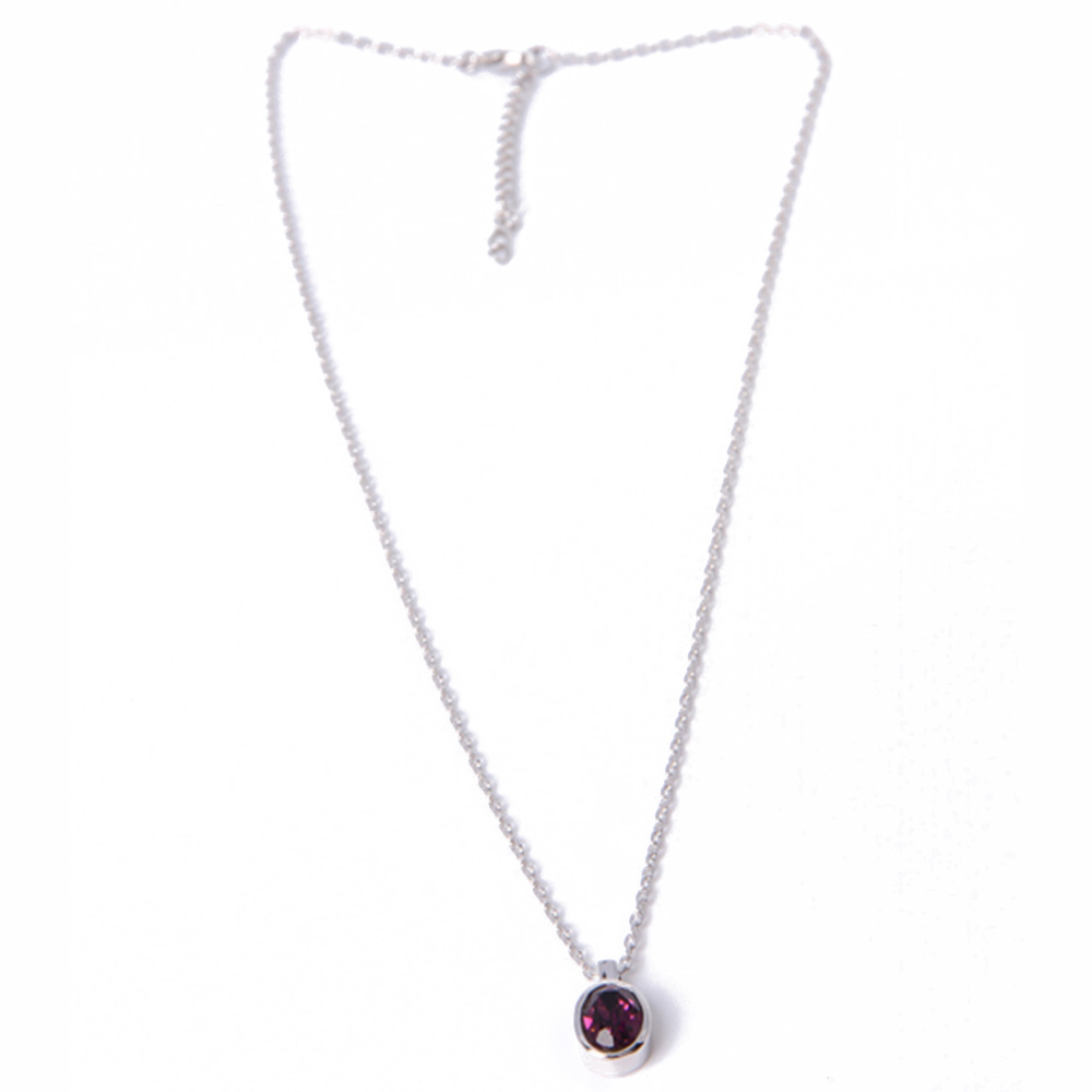 Wholesale Fashion Jewelry Silver Letter S Pendant Necklace