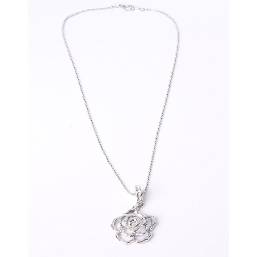 China Manufacturer Fashion jewelry Pendant Necklace with Flower