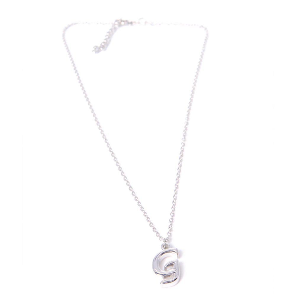 Personalised Fashion Jewelry Silver Letter J Pendant Necklace