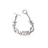 Adjustable Fashion Jewelry Rope Bracelet with Ring 